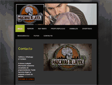 Tablet Screenshot of mascarasweb.com